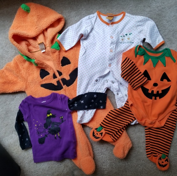 Carter's Other - Baby Halloween pumpkin outfits